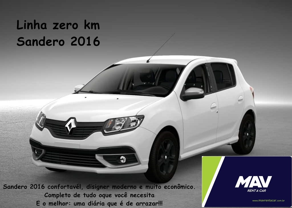 Sandero Zero km